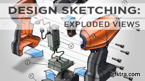  Design Sketching: Mastering Exploded Views