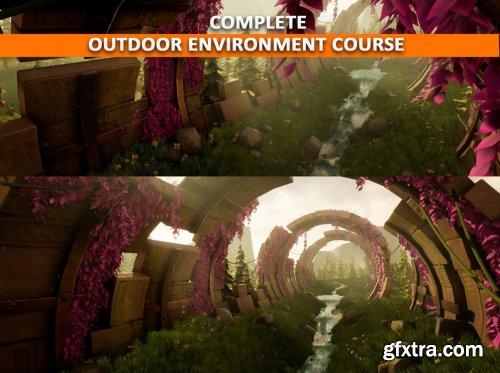  How to Make a Stylized Outdoor Environment from Start to Finish 