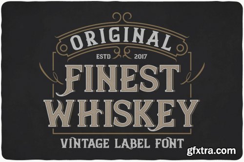 CreativeMarket - Whiskey Fonts Bundle 4577974