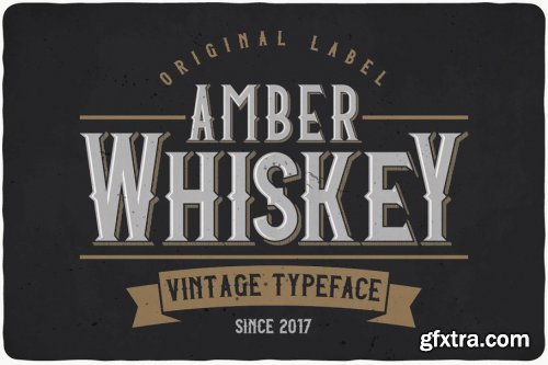 CreativeMarket - Whiskey Fonts Bundle 4577974