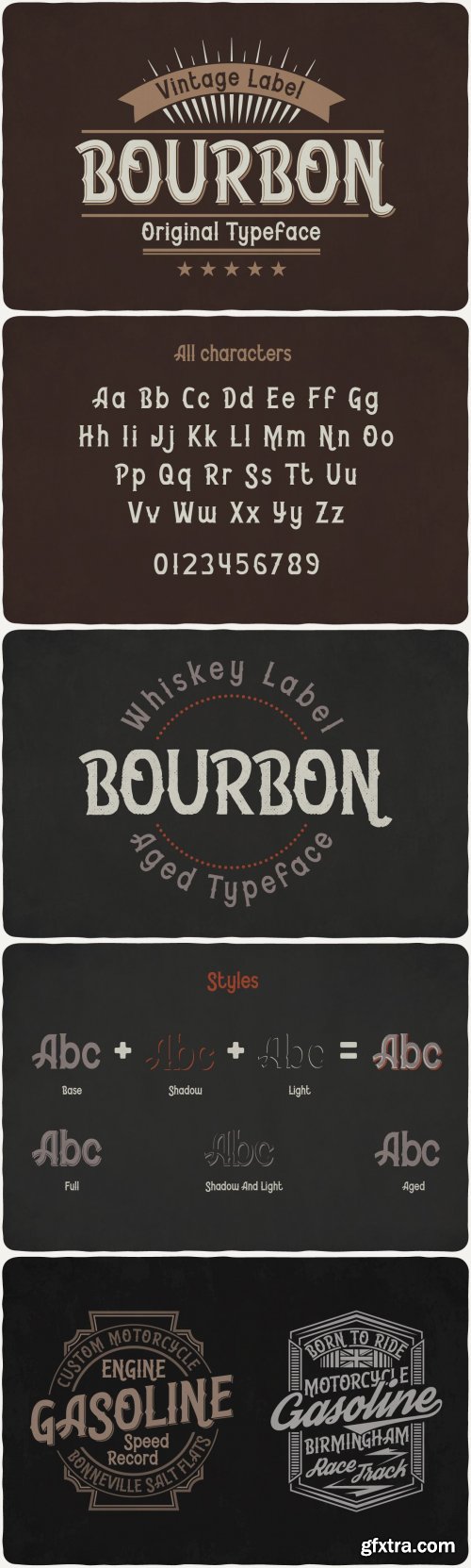 CreativeMarket - Whiskey Fonts Bundle 4577974