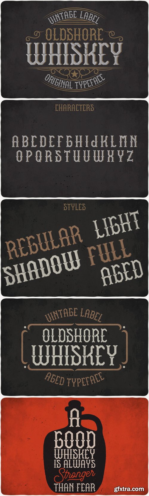 CreativeMarket - Whiskey Fonts Bundle 4577974