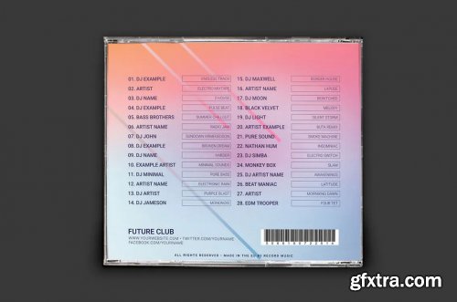 Future Club CD Cover Artwork