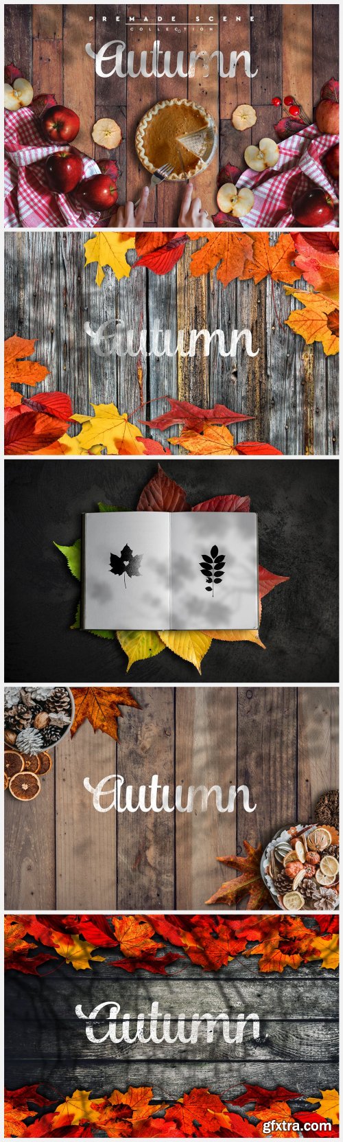 CreativeMarket - Autumn Scene Creator #01 4276129