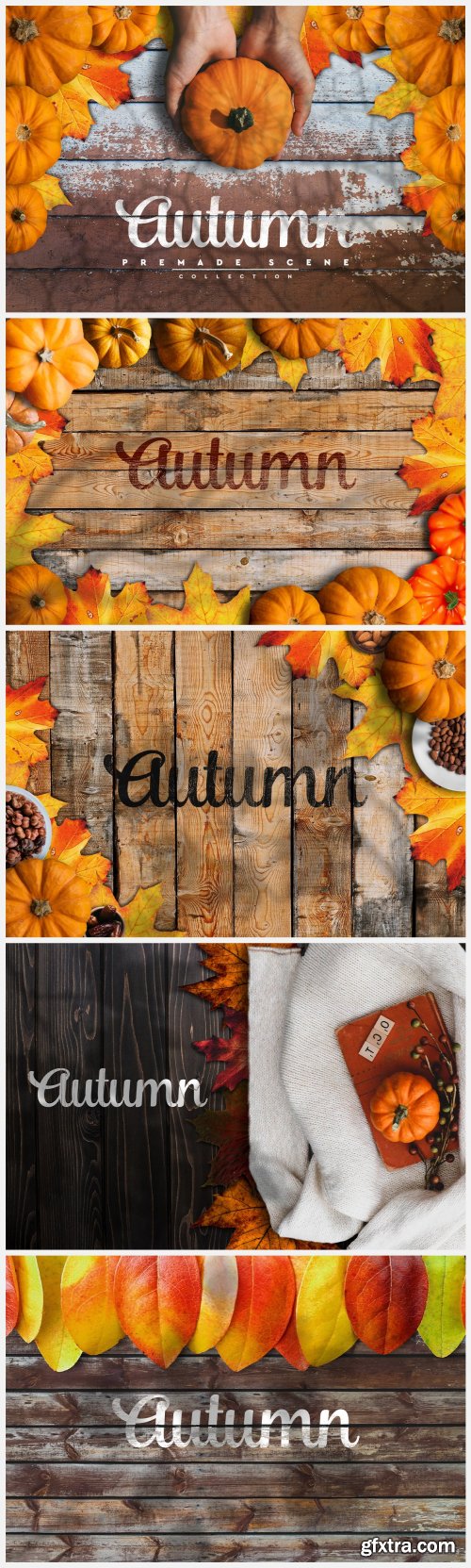 CreativeMarket - Autumn Scene Creator #01 4276129