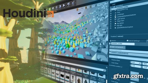 Artstation - Introduction to Houdini - Procedural Scattering & Houdini in UE4