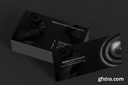 CreativeMarket - Photography Business Card 4535251