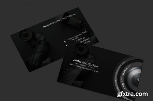 CreativeMarket - Photography Business Card 4535251