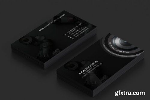 CreativeMarket - Photography Business Card 4535251