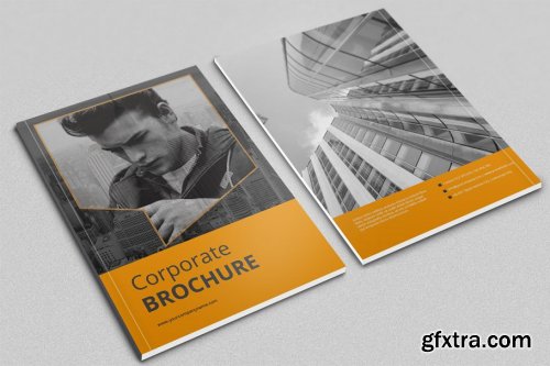 CreativeMarket - Brochure Corporate Multipurpose 4604835