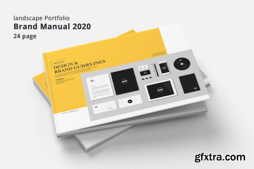 CreativeMarket - Brand Manual Portfolio 4603992