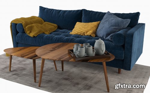 Sven sofa 3D model