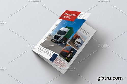 CreativeMarket - Transport Logistics Brochure V934 4237737