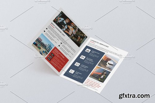 CreativeMarket - Transport Logistics Brochure V934 4237737