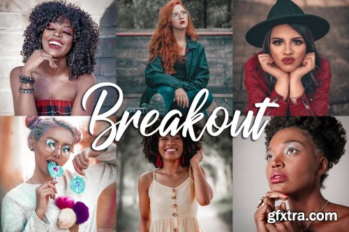 CreativeMarket - 10 Lightroom CC Presets - Breakout 4578518