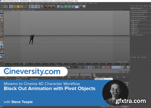 Cineversity - Mixamo to Cinema 4D Character Workflow