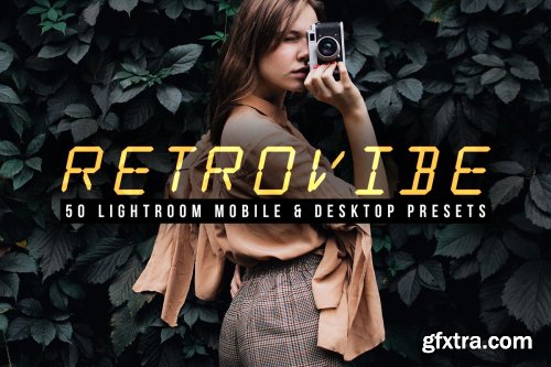 CreativeMarket - Retrovibe - 50 Lightroom Presets 4609103