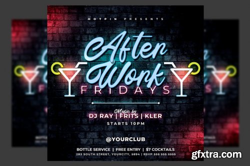 CreativeMarket - Night Club Flyer Template 4588454