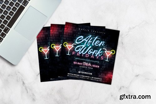 CreativeMarket - Night Club Flyer Template 4588454