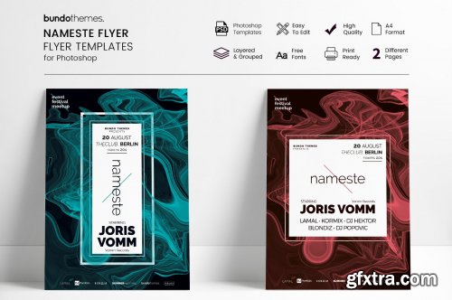 CreativeMarket - 18 Eye-Catching Event Flyer Bundle 4569477