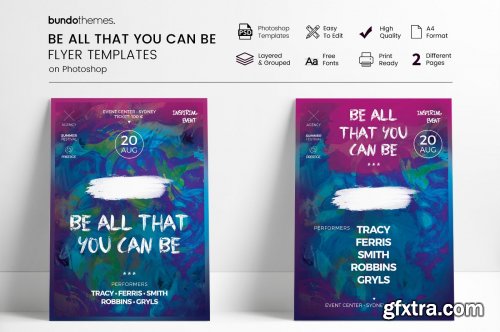 CreativeMarket - 18 Eye-Catching Event Flyer Bundle 4569477