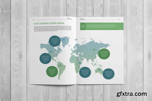 CreativeMarket - Corporate Business Brochure 4442346