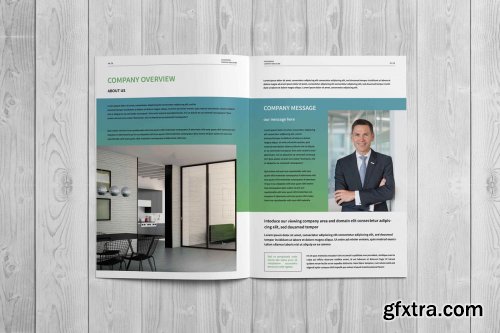 CreativeMarket - Corporate Business Brochure 4442346