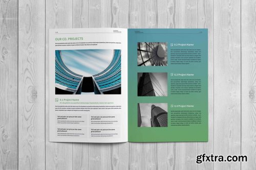 CreativeMarket - Corporate Business Brochure 4442346