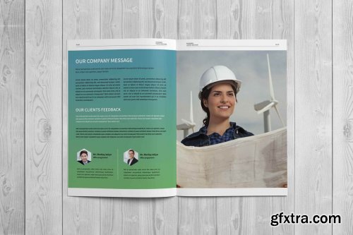 CreativeMarket - Corporate Business Brochure 4442346