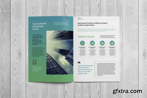 CreativeMarket - Corporate Business Brochure 4442346