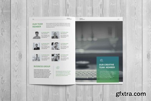 CreativeMarket - Corporate Business Brochure 4442346