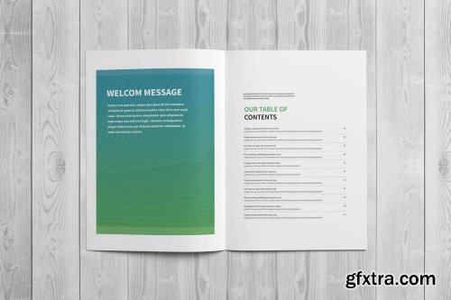 CreativeMarket - Corporate Business Brochure 4442346