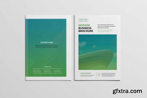 CreativeMarket - Corporate Business Brochure 4442346