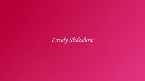 Lovely Slideshow - 12080986