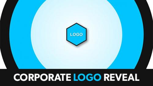 Flat Corporate Logo Reveal - 12257698