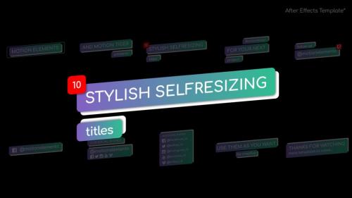 Stylish Selfresizing Titles - 11853036