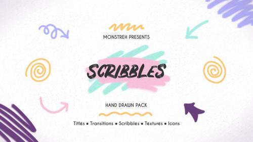 Scribbles Hand Drawn Pack - 11443809