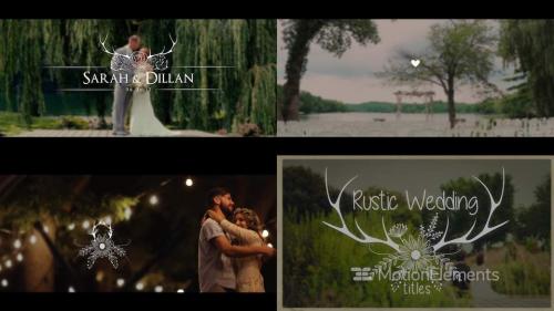 Rustic Wedding Titles - 11044663