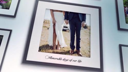 Photos On The Wall - Our Wedding Day - 12258658