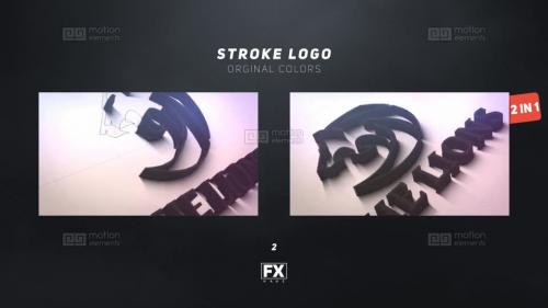 Stroke Logo 2 in 1 - 11477629