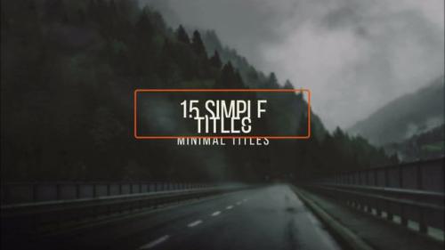 15 Modern Minimal Titles - 11171133