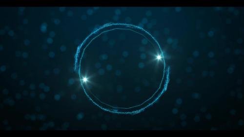 Cinematic Particle Logo - 11097981