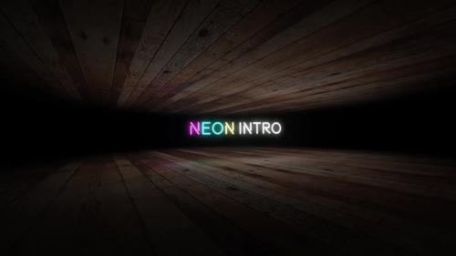 Neon Text Intro - 10760450