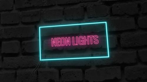 Neon Lights: After Effects Template - 10694711