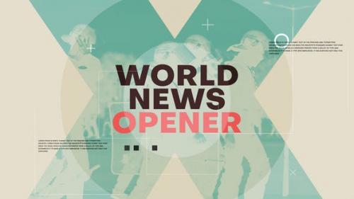 Videohive - World News Opener