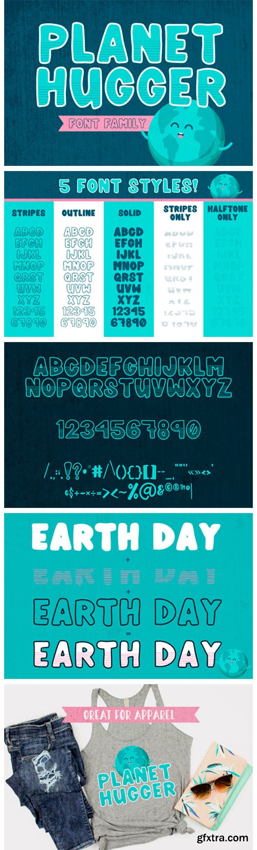 Planet Hugger Font