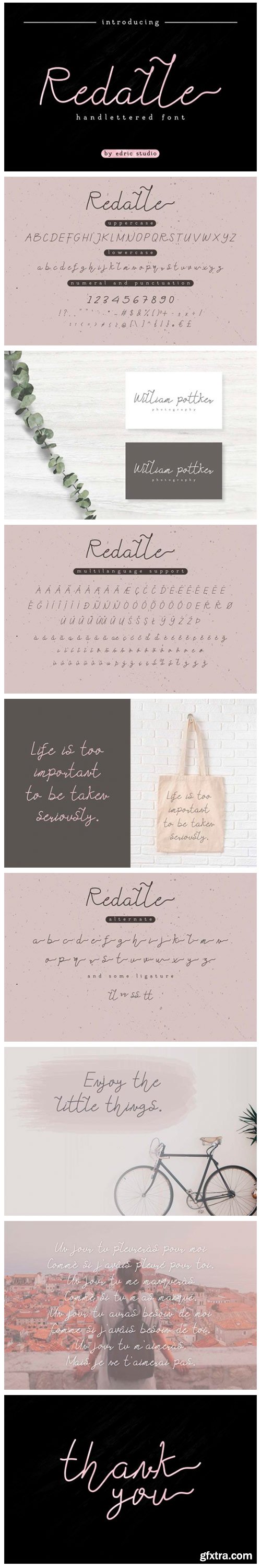 Redalle Font