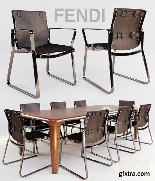 Blixen chair fendi chair and table serengeti by fendi casa