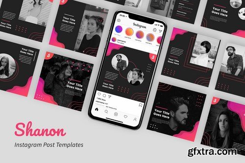 Shanon - Portfolio Instagram Post Template