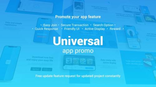 Videohive - Universal App Promo 60 fps